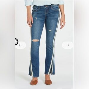 DEAR JOHN LIAM WOMENS SIZE 25 STRAIGHT LEG BLUE JEAN‎ COUNTY